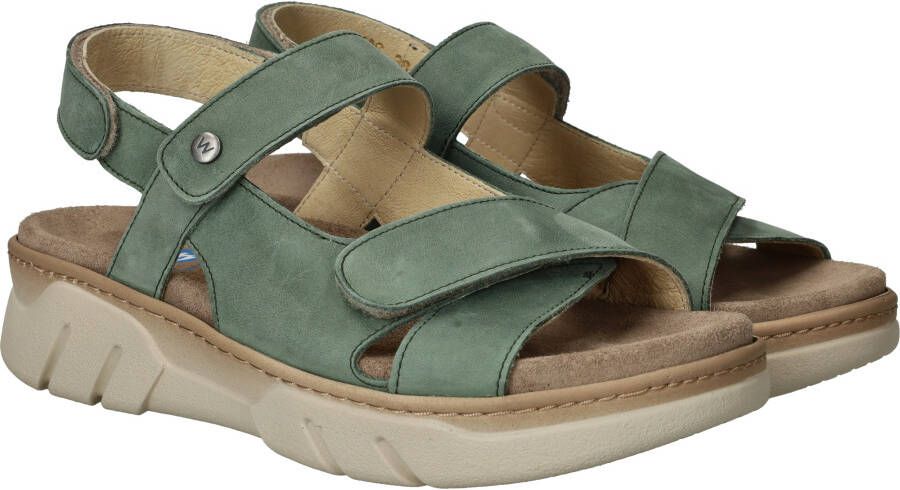 Wolky Rapid Gobi Sandalen Dames Groen