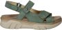 Wolky Rapid Gobi Sandalen Dames Groen - Thumbnail 2