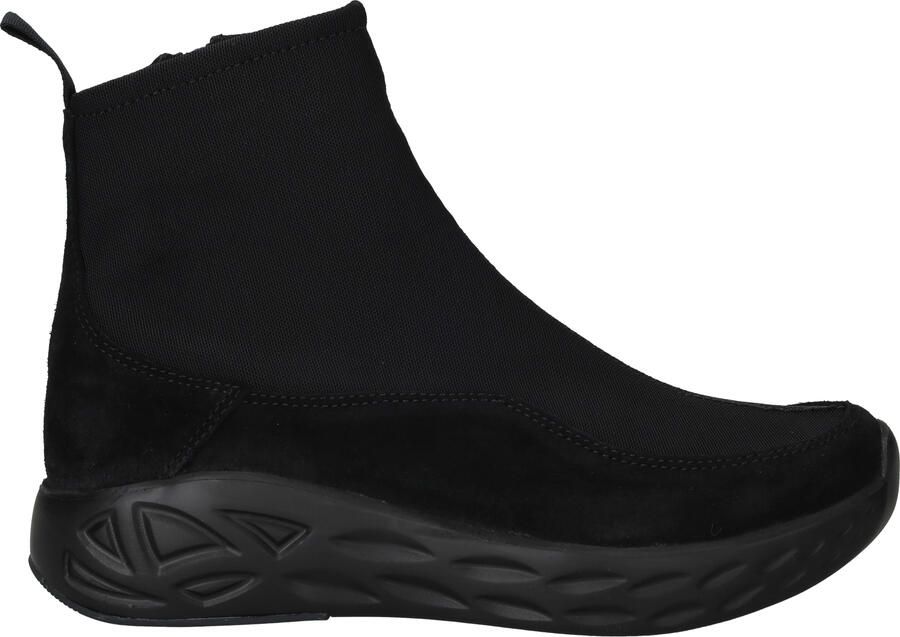 Wolky 0570240-000 dames enkellaarzen sportief zwart