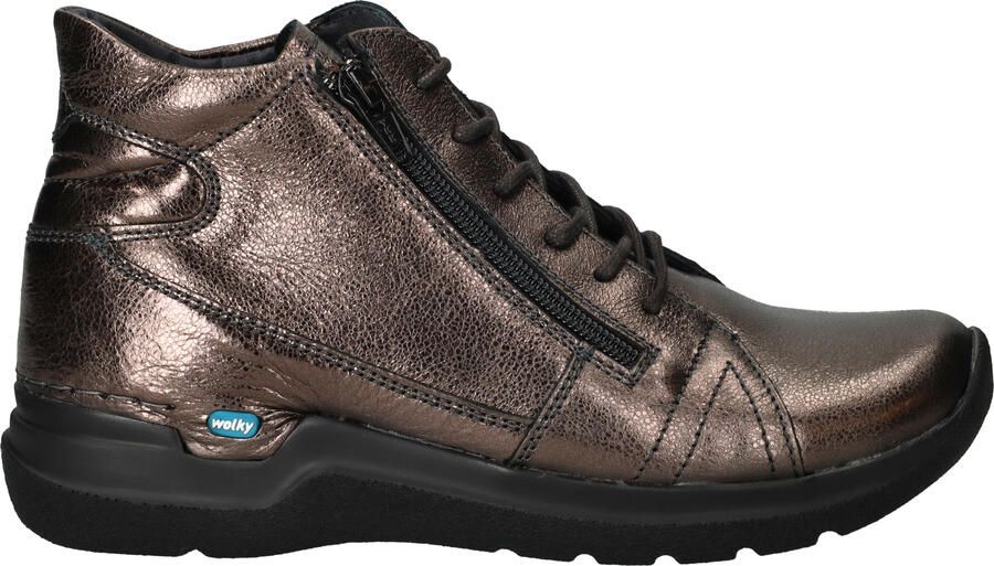 Wolky Brons Leren Dames Veterschoen - Foto 8