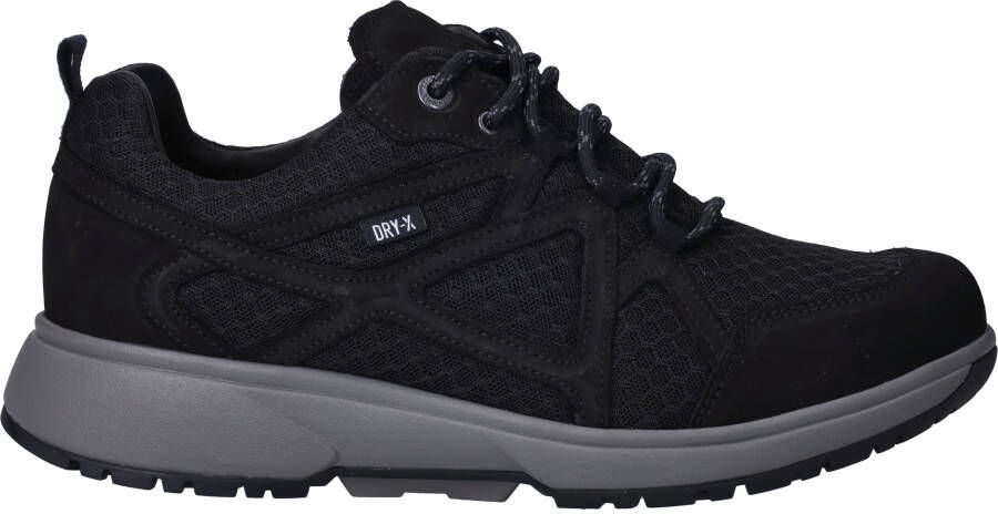 Xsensible Abo Stretchwalker Sneakers Heren Zwart
