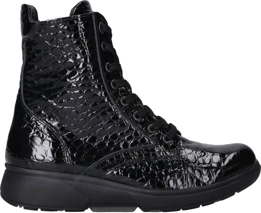 Xsensible Albi Stretchwalker Veterboots Dames Zwart