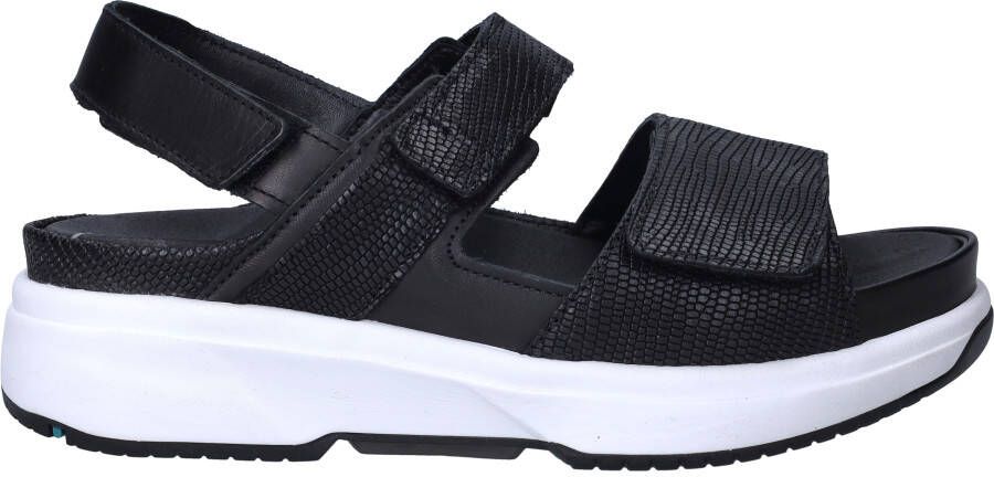 Xsensible Aruba Stretchwalker Sandalen Dames Zwart