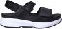 Xsensible 30700.5.009-G H dames sandalen sportief zwart - Thumbnail 2