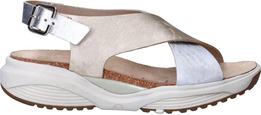 Xsensible Corfu Stretchwalker Sandalen Dames Goud