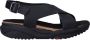 XSENSIBLE Sandalen Dames Corfu Maat: 41 Materiaal: Leer Kleur: Zwart - Thumbnail 2