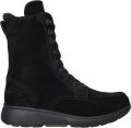 XSENSIBLE Enkellaarsjes Dames 30219.5 Suède Zwart - Zwart