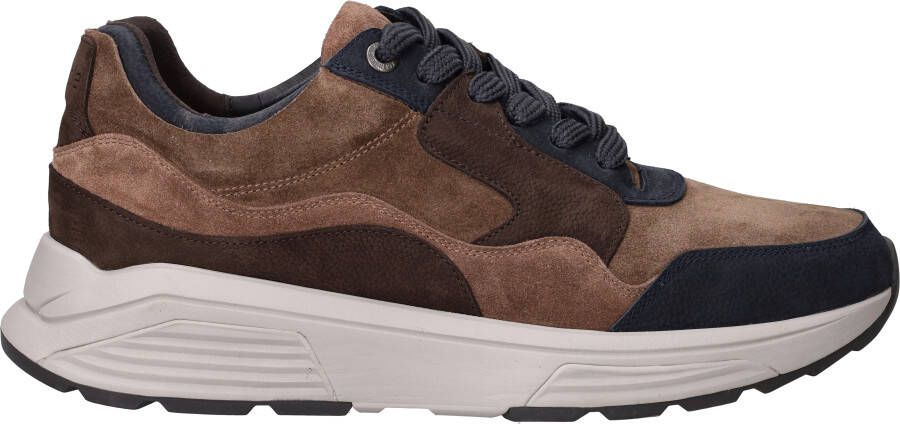 Xsensible Stretchwalker Sneaker Golden Gate Men 33200.2.218 HX Blauw Bruin Combi - Foto 4