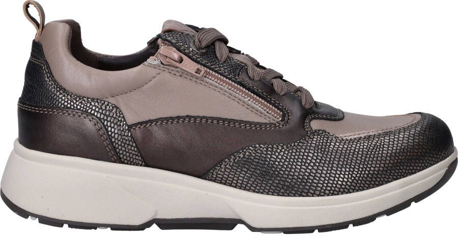Xsensible Stretchwalker Sneaker Grenoble 30215.5.530 HX Taupe Combi - Foto 2