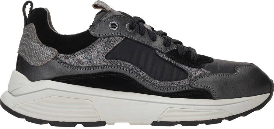 Xsensible Comfortabele Milau Sneakers in Zwart Grijs Black Dames