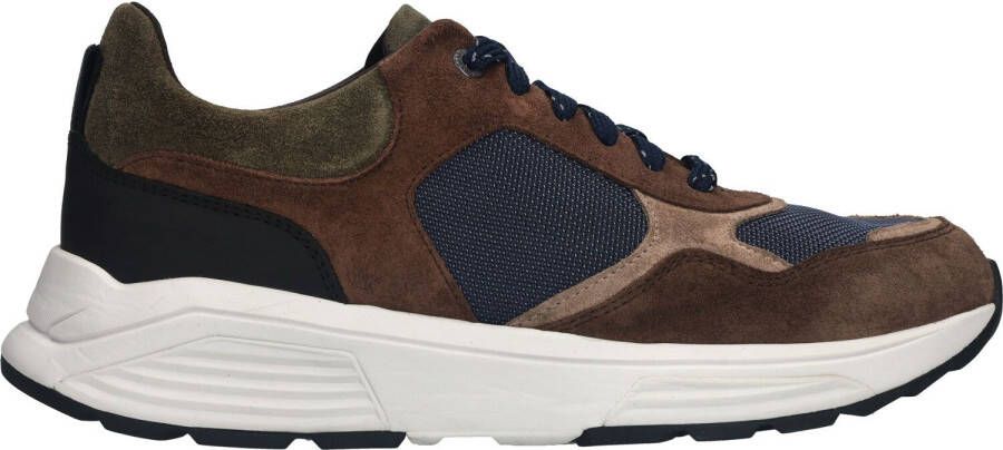 XSENSIBLE Lage sneakers Heren Rialto Combi M Maat: 41 Materiaal: Leer Kleur: Bruin - Foto 4