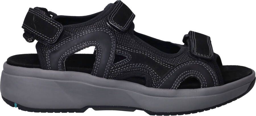Xsensible Timor Stretchwalker Sandalen Heren Zwart