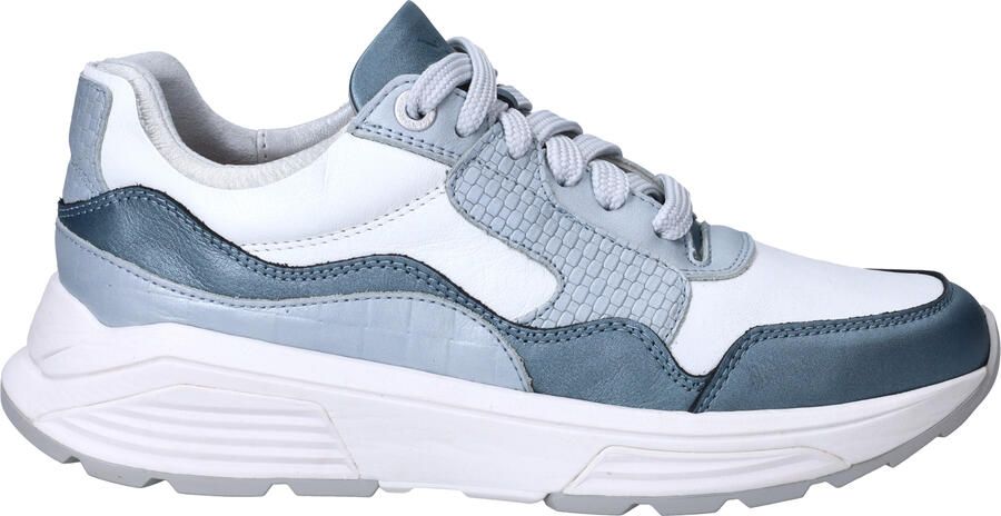 XSENSIBLE Lage Sneakers Dames Golden Gate Lady Leer Wit