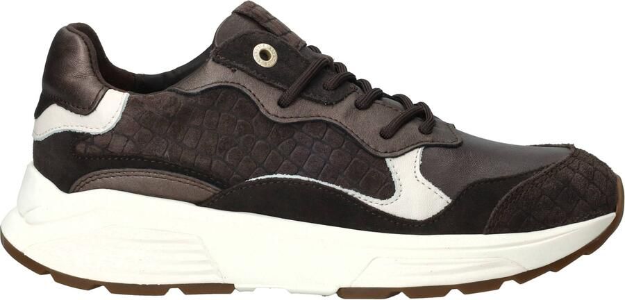 Xsensible Rainbow bruine suéde sneakers Dark Brown Fantasy - Foto 2