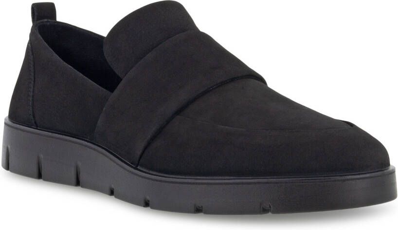 ECCO Bella Dames nubuck loafer Zwart Size: 42 (UK 8-8.5)
