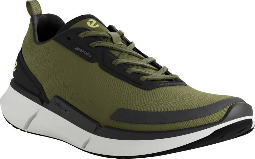 ECCO Biom 2.2 M Heren sneaker van textiel Groen Size: 45 (UK 10.5-11)