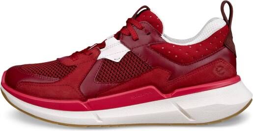 ECCO Biom 2.2 W Dames leren sneaker Rood Size: 38 (UK 5-5.5)