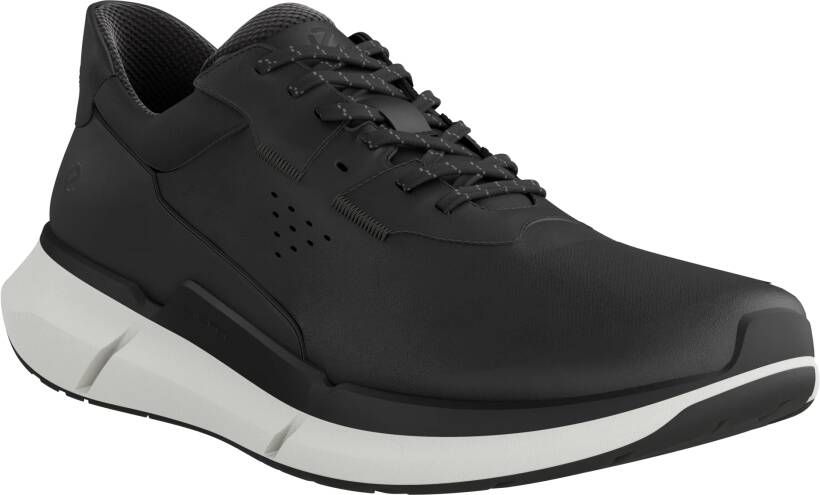 ECCO Biom W Dames leren sneaker Zwart Size: 36 (UK