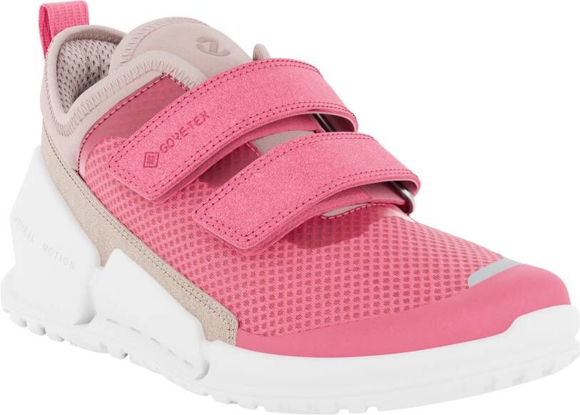 ECCO Biom K1 Kinderen sneaker van textiel met Gore-Tex Pink Size: 28 (UK 10-10.5)
