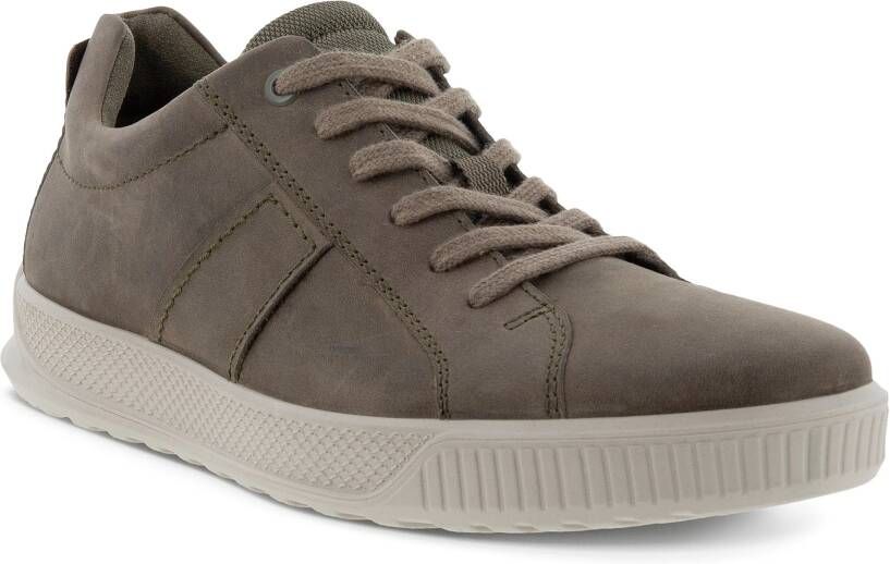ECCO Byway leren heren sneakers bruin groen - Foto 7