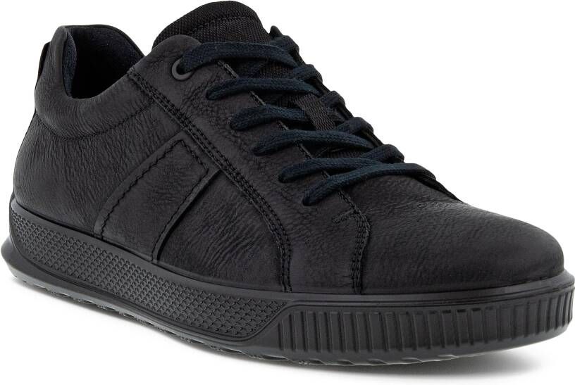 ECCO Byway Heren nubuck sneaker Zwart Size: 40 (UK 6.5-7)