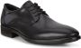 ECCO Citytray Heren leren derby schoen Zwart Size: 45 (UK 10.5-11) - Thumbnail 2