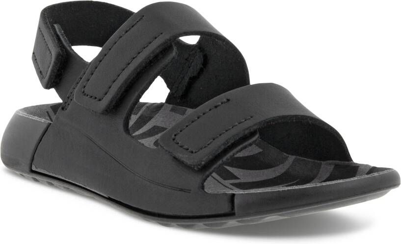 ECCO Cozmo K Kinderen leren sandaal met twee bandjes Zwart Size: 32 (UK 13.5-1)