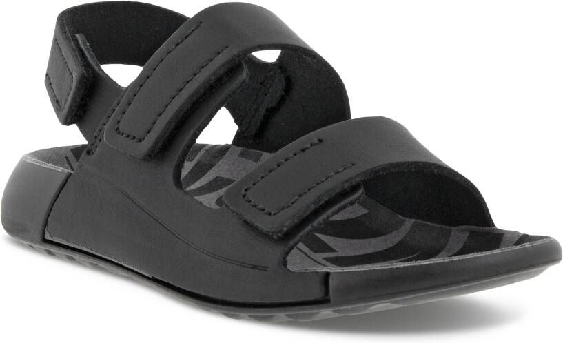 ECCO Cozmo K Kinderen leren sandaal met twee bandjes Zwart Size: 40 (UK 6.5-7)