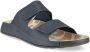 ECCO Cozmo M Heren nubuck sandaal met twee bandjes Blauw Size: 45 (UK 10.5-11) - Thumbnail 1