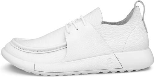 ECCO Cozmo Shoe W Dames leren moc-toe schoen Wit Size: 35 (UK 2.5-3)