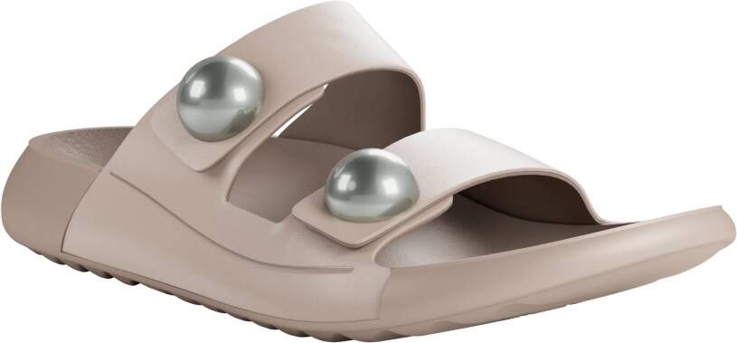 ECCO Cozmo W Dames leren sandaal met twee bandjes Pink Size: 36 (UK 3.5-4)