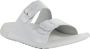 ECCO Cozmo W Dames leren sandaal met twee bandjes Wit Size: 36 (UK 3.5-4) - Thumbnail 1