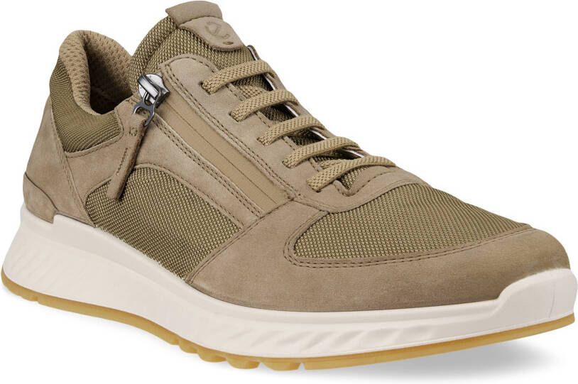 ECCO Exostride W Dames nubuck sneaker Beige Size: 38 (UK 5-5.5)