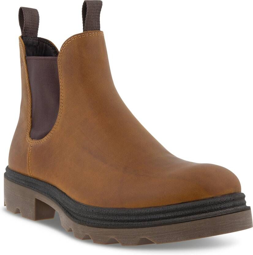 ECCO Grainer M Heren nubuck Chelsea boot Bruin Size: 40 (UK 6.5-7)