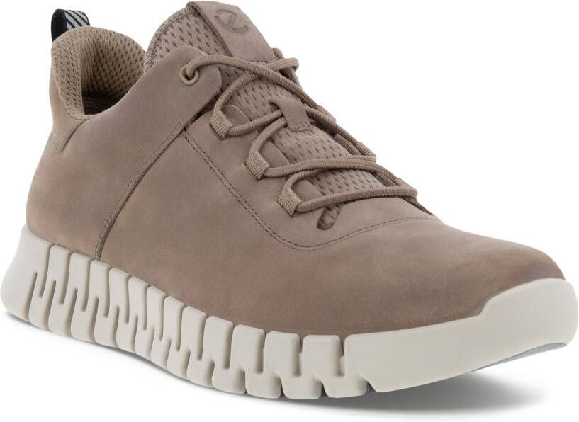 ECCO Gruuv M Sneakers taupe Nubuck Heren - Foto 8