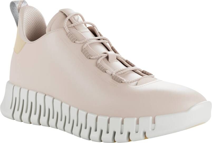 ECCO Gruuv W Dames leren sneaker Pink Size: 36 (UK 3.5-4)