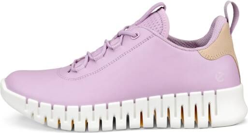 ECCO Gruuv W Dames leren sneaker Purper Size: 42 (UK 8-8.5)