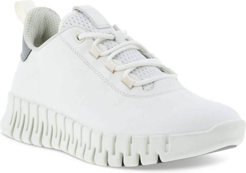ECCO Gruuv W Dames leren sneaker Wit 35 (UK 2.5-3) - Foto 10