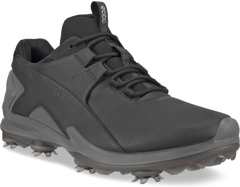 ECCO M Golf Biom Tour Heren waterdichte leren golfschoen Zwart Size: 45 (UK 10.5-11)
