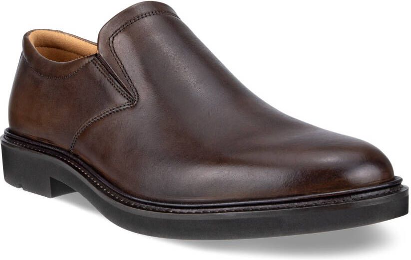 ECCO Metropole London Heren nette leren instapper Bruin Size: 45 (UK 10.5-11)