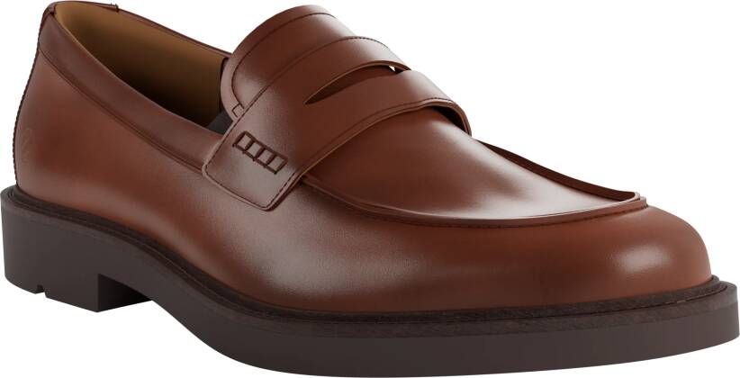 ECCO Metropole London Heren leren moc-toe schoen Bruin Size: 45 (UK 10.5-11)