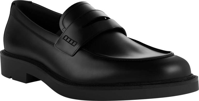 ECCO Metropole London Heren leren moc-toe schoen Zwart Size: 45 (UK 10.5-11)