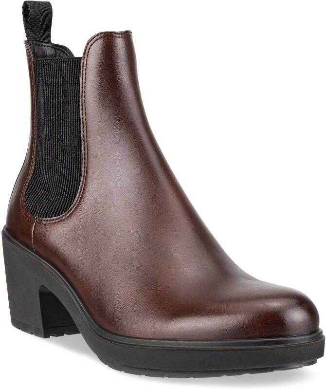 ECCO Metropole Zurich Dames leren Chelsea boot Bruin Size: 35 (UK 2.5-3)