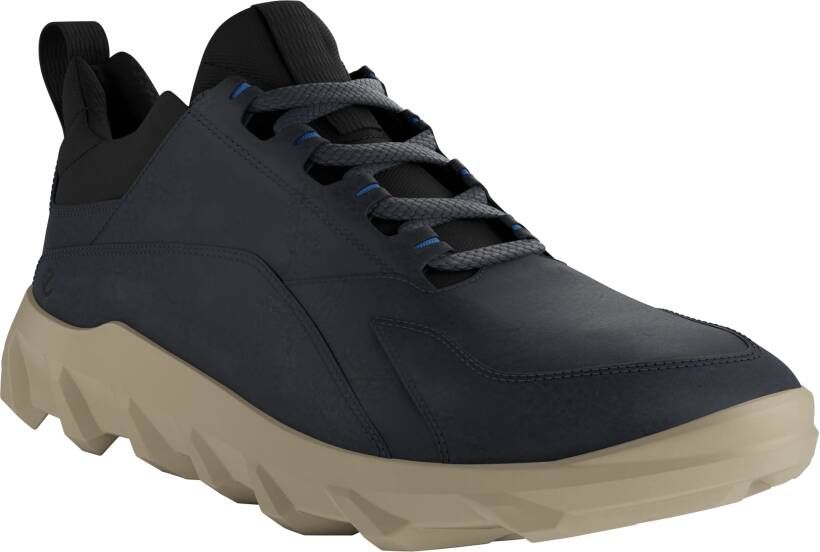 ECCO MX M Heren nubuck sneaker Marineblauw Size: 47 (UK 12-12.5)