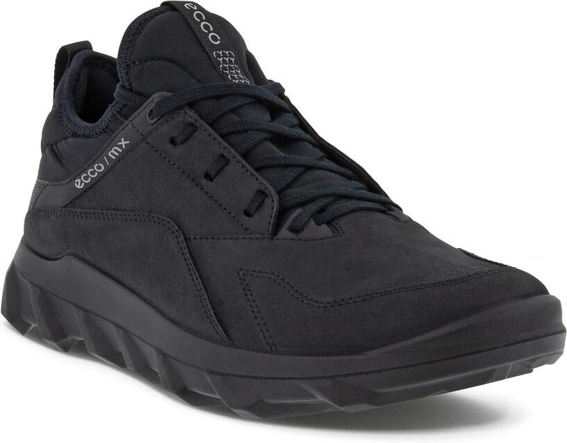 ECCO MX M Heren nubuck sneaker Zwart Size: 40 (UK 6.5-7)