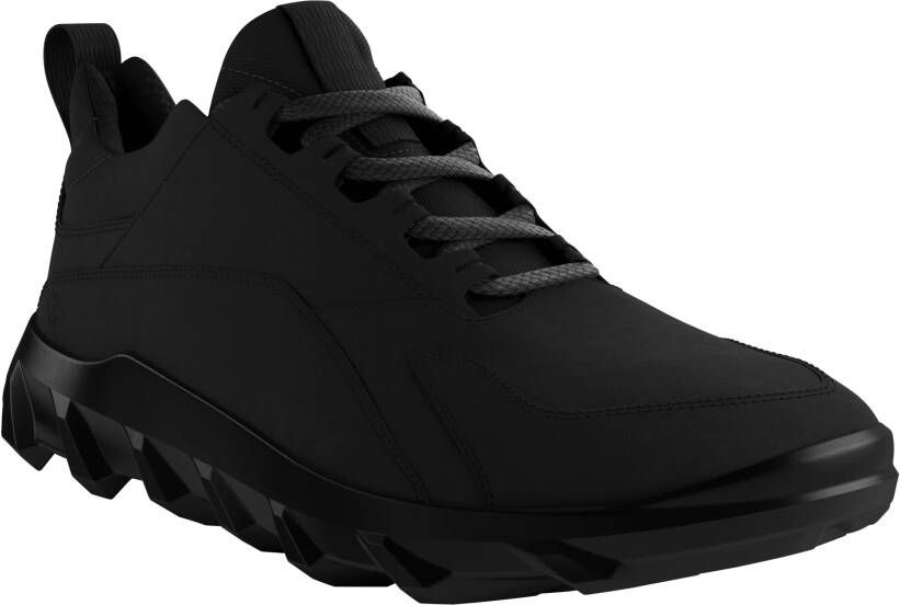 ECCO MX W Dames nubuck sneaker Zwart Size: 35 (UK 2.5-3)