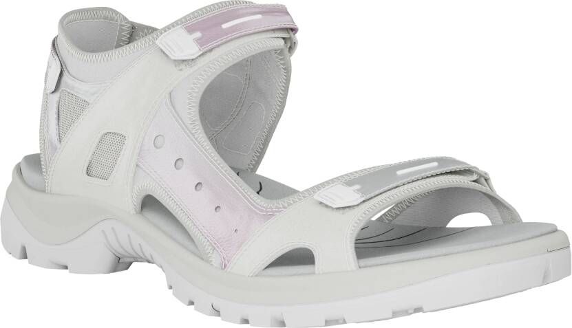 ECCO Offroad Dames leren wandelsandaal Wit Size: 42 (UK 8-8.5)