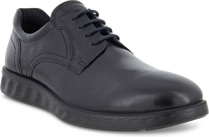 Clarks Torhill leather derby shoes Zwart
