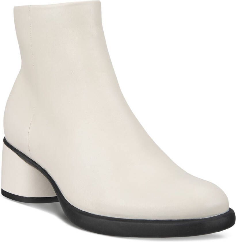 ECCO Sculpted LX 35 Dames halfhoge leren laars Wit Size: 38 (UK 5-5.5)