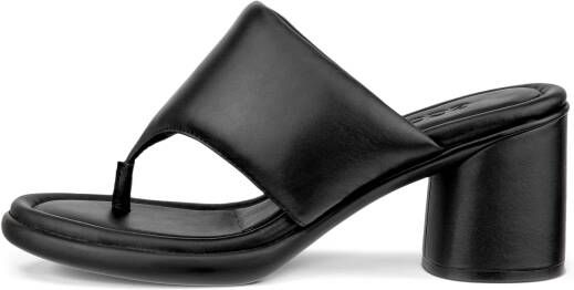 ECCO Sculpted Sandal LX 55 Dames leren sandaal met hak Zwart Size: 41 (UK 7.5)